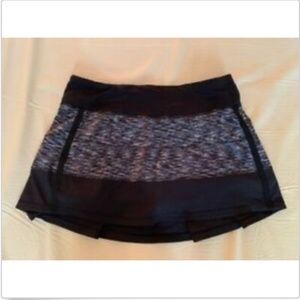 Lululemon Run Pace Rival Skirt Skort Pleated 6